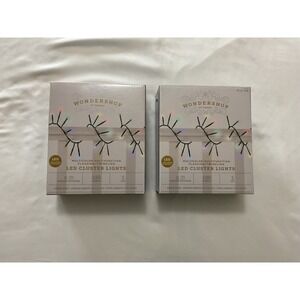 Wondershop 2 Sets Multicolor Multifunction LED Cluster Green Wire